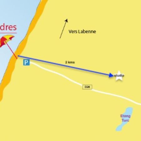 Ondres, Studio Classe, Proche Ocean Zewnętrze zdjęcie